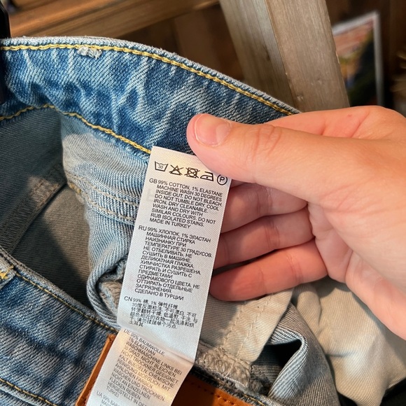 Reiss women’s Bailey high rise straight leg jeans size 28R - Picture 10 of 12